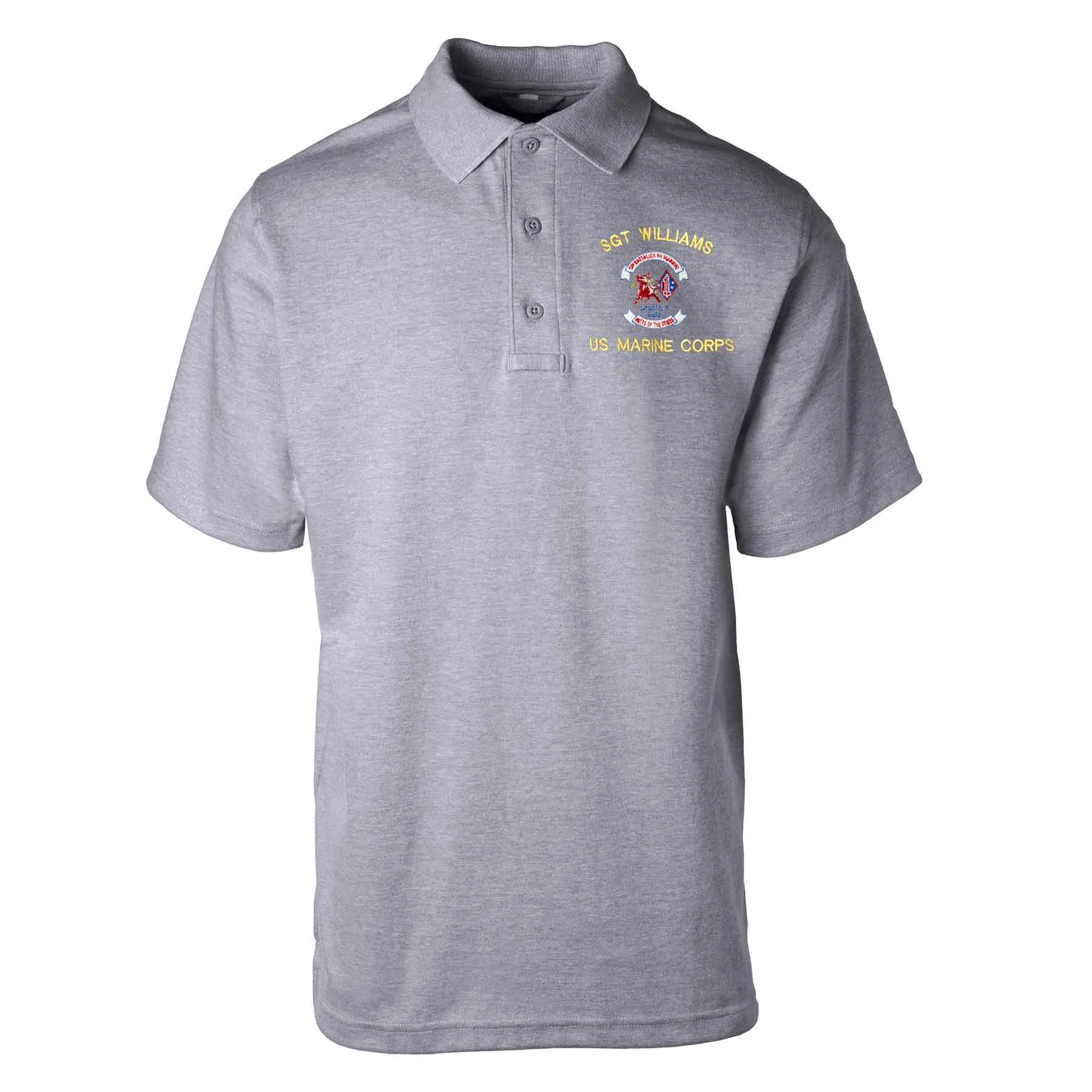 3rd Battalion 1st Marines Embroidered Tru-Spec Golf Shirt