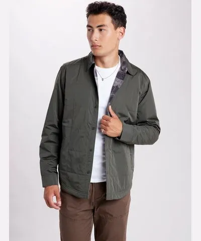 8/10/2022 Nylon To Flannel Reversible Jacket for Men