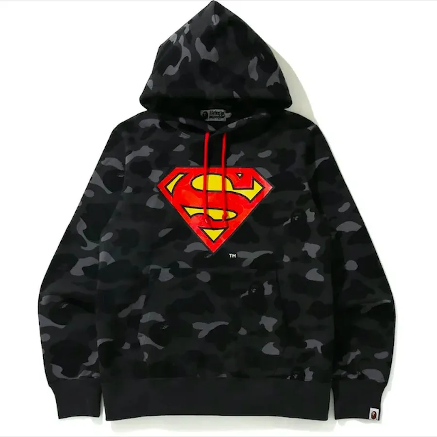 A BATHING APE  |Pullovers Camouflage Unisex Street Style Collaboration