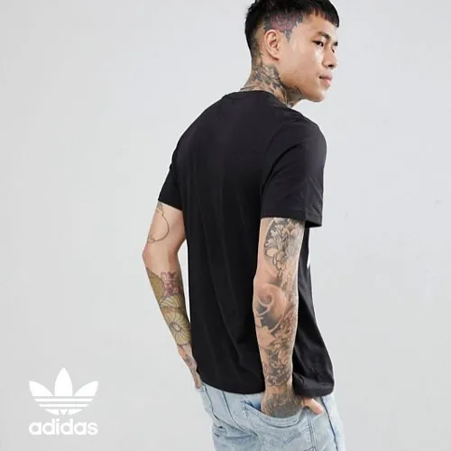 adidas  |Crew Neck Unisex Cotton Short Sleeves Logo T-Shirt