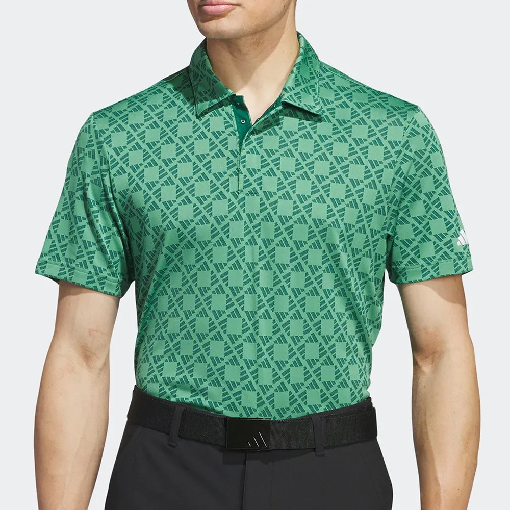 adidas Golf Shirt - TOUR Heat.RDY Jacquard Polo - Col. Green AW24