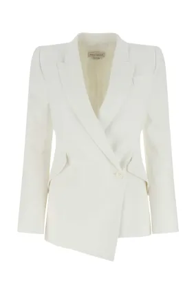 Alexander McQueen Asymmetric Long-Sleeved Blazer