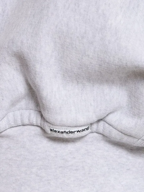 Alexander Wang  |Casual Style Long Sleeves Plain Cotton High-Neck