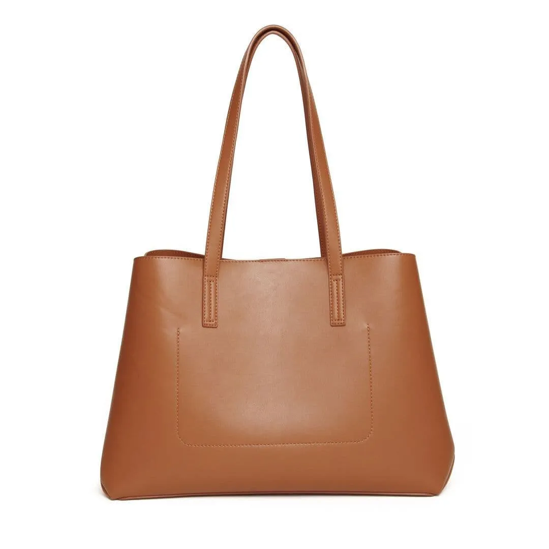 Alice Wheeler Milan Tote Bag - Tan