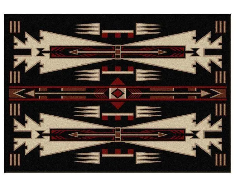 American Dakota, Horse Thieves, Black Rug