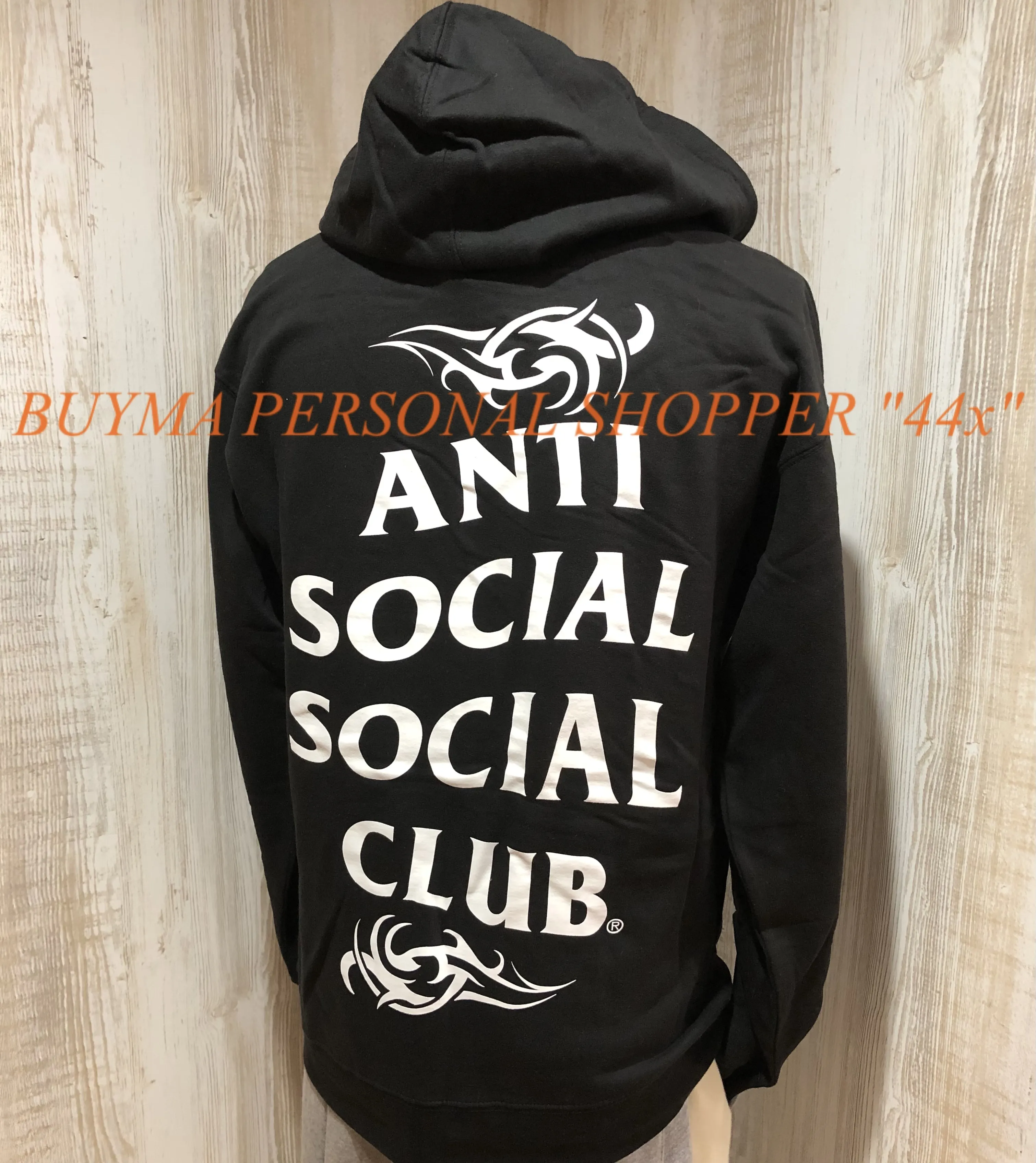 ANTI SOCIAL SOCIAL CLUB  |Pullovers Unisex Street Style Long Sleeves Cotton Oversized