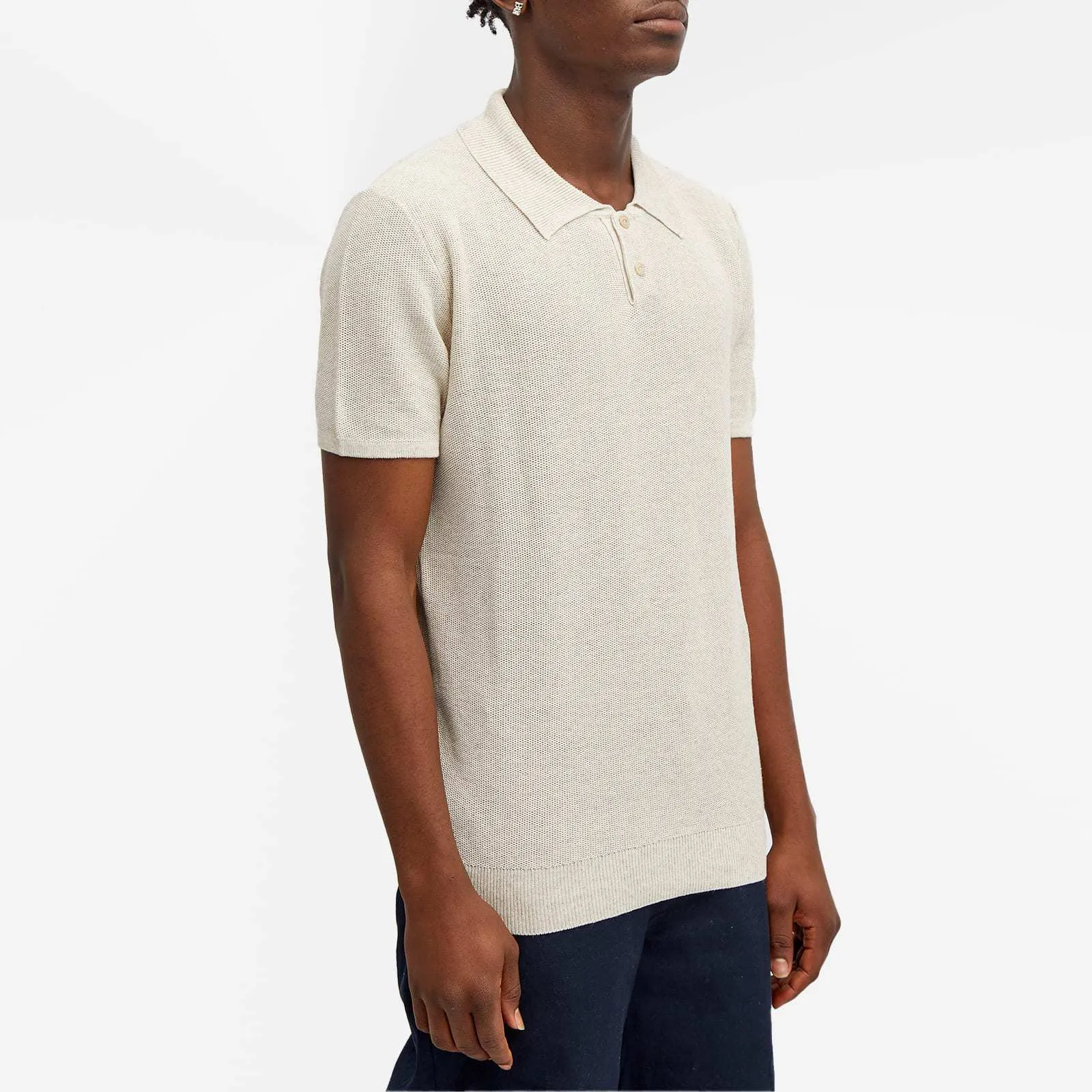 A.P.C.  |Unisex Linen Blended Fabrics Street Style Short Sleeves