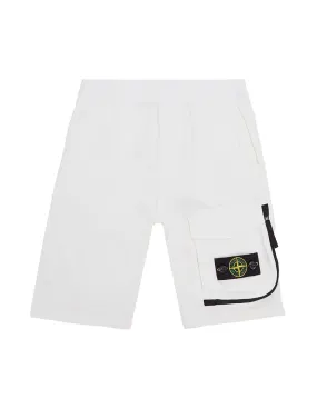 Bermuda Stone Island bimbo 7816L0412 bianco PE23