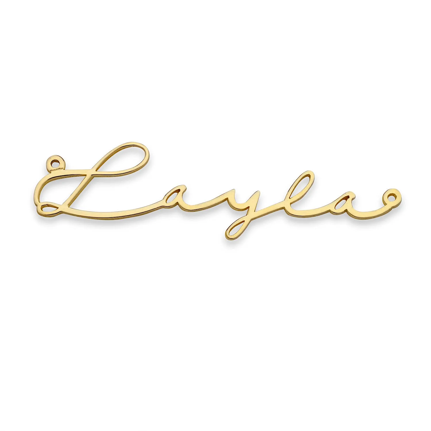 Better Jewelry Signature 10K Gold Name Necklace