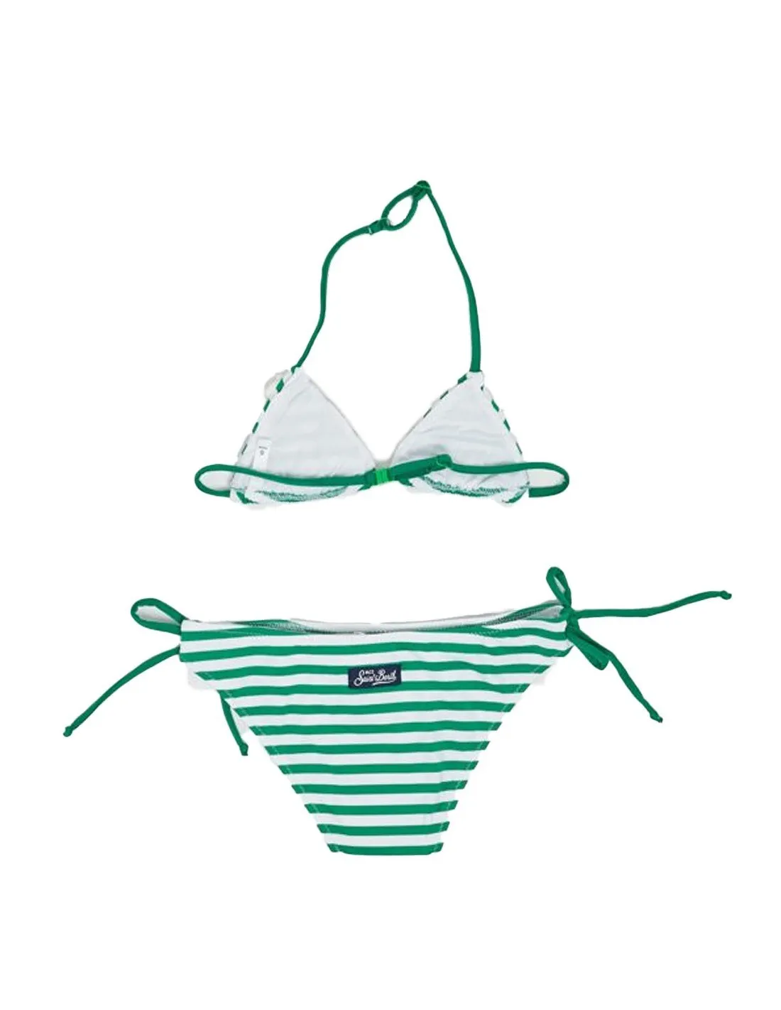 Bikini MC2 Saint Barth bimba Holly Lin Daisy Patch verde PE23