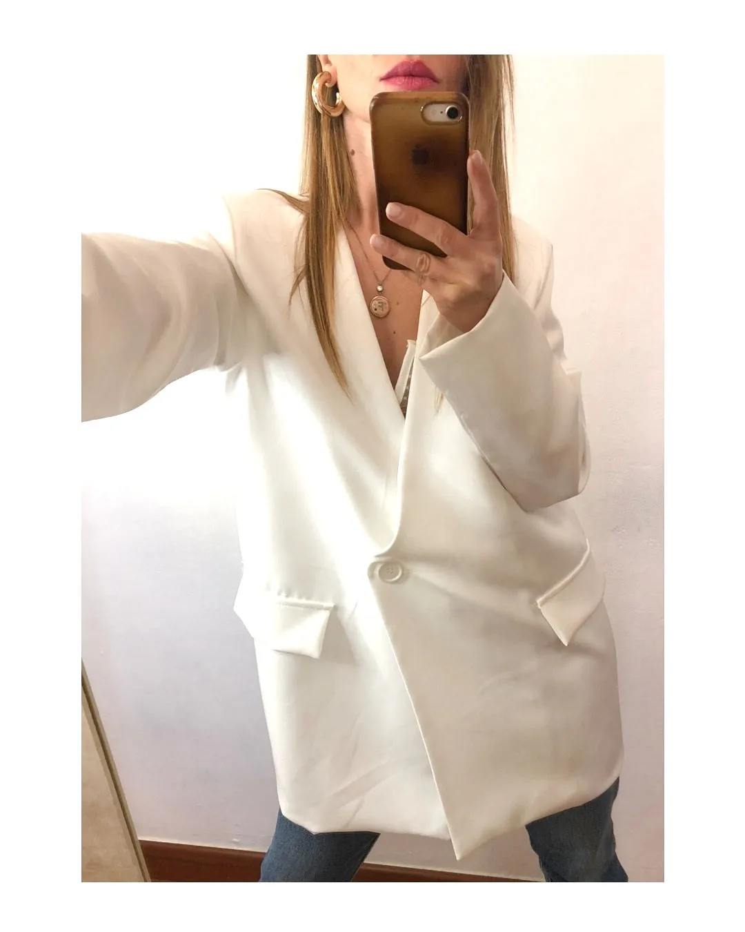 Blazer 'Square': BIANCO!