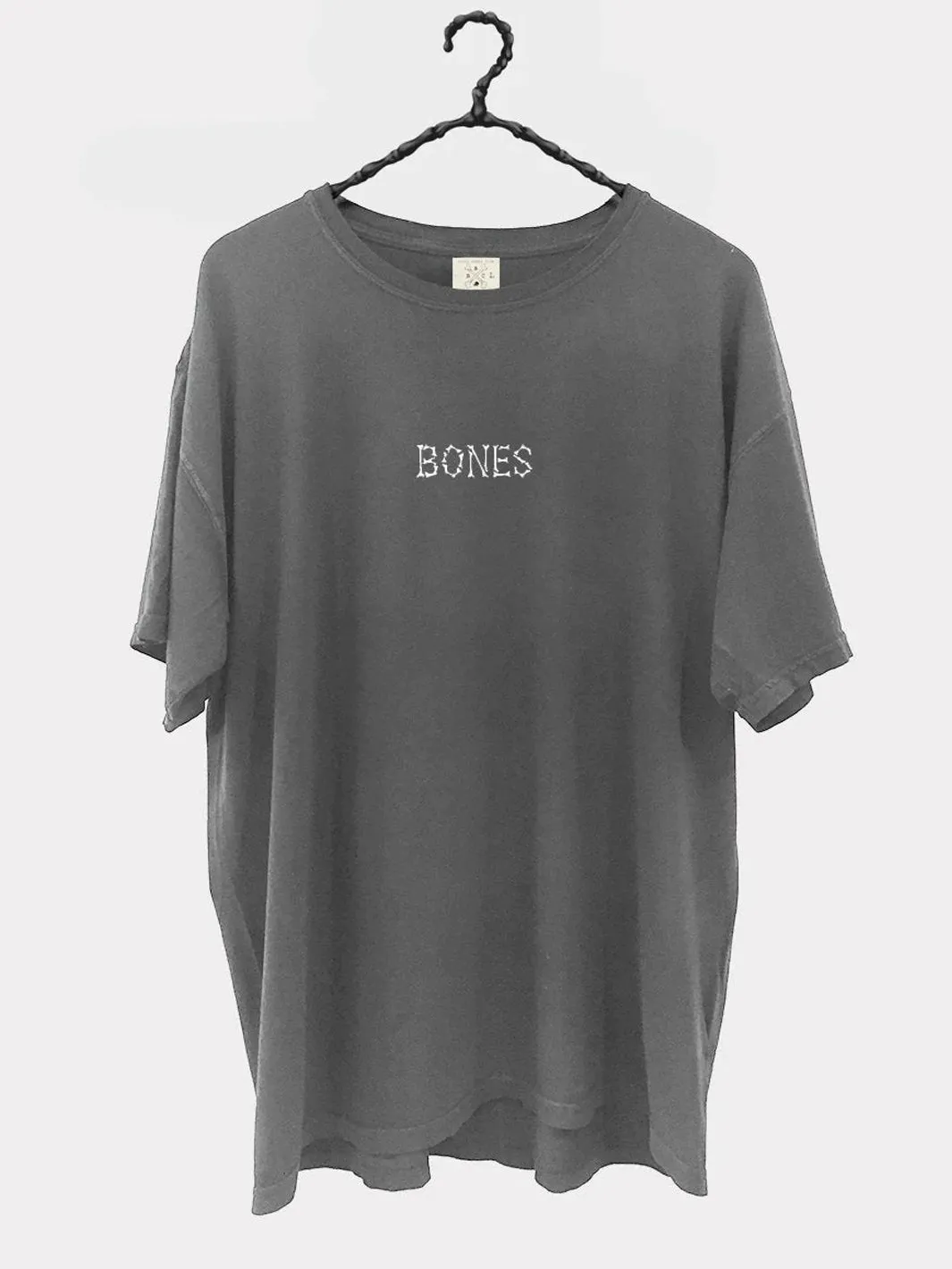 BONES CLUB TEE - WASHED BLACK