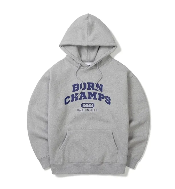 Born Champs  |Pullovers Unisex Street Style Long Sleeves Plain Cotton