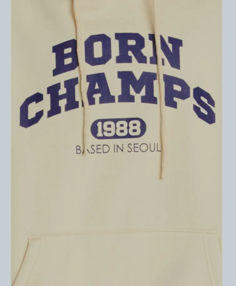 Born Champs  |Pullovers Unisex Street Style Long Sleeves Plain Cotton