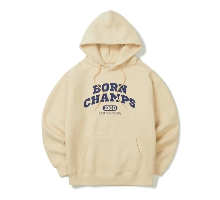 Born Champs  |Pullovers Unisex Street Style Long Sleeves Plain Cotton