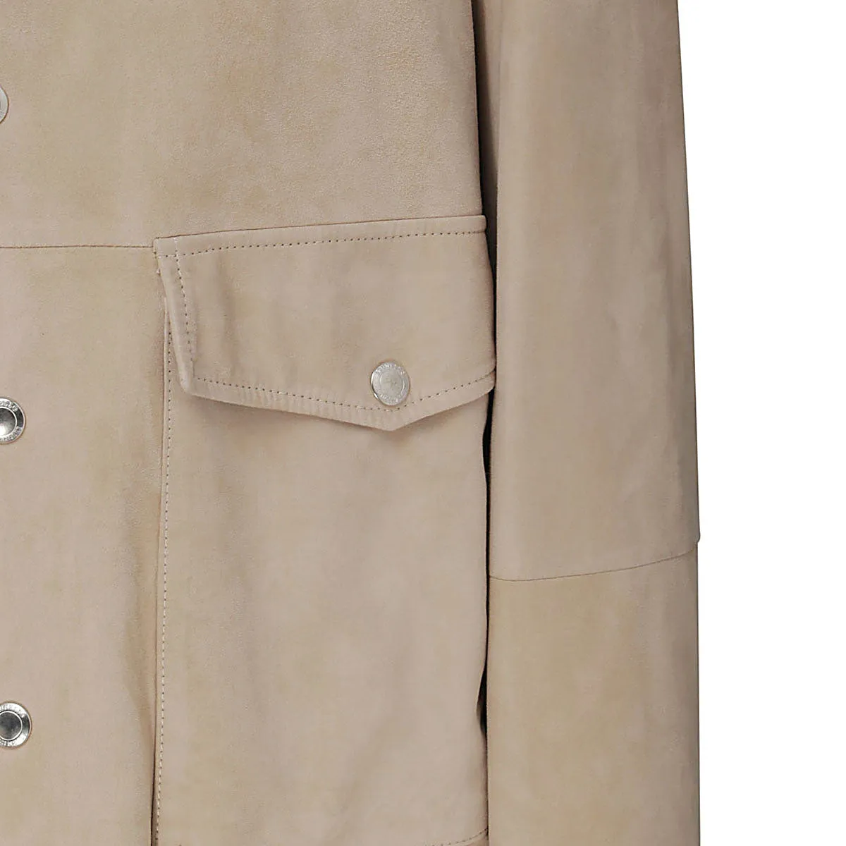 Brunello Cucinelli Press-Stud Fastened Overshirt