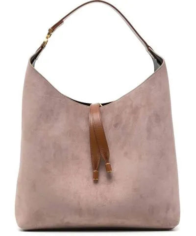 Chloe Women's Marcie Hobo Bag In Powder Beige