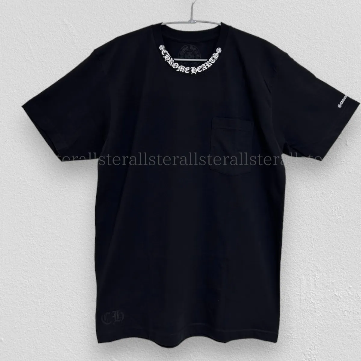 CHROME HEARTS  |Crew Neck Unisex Plain Cotton Short Sleeves