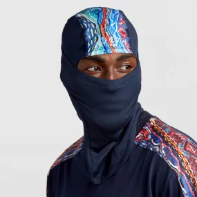 Coogi Balaclava- Blue-Red-2-Tone