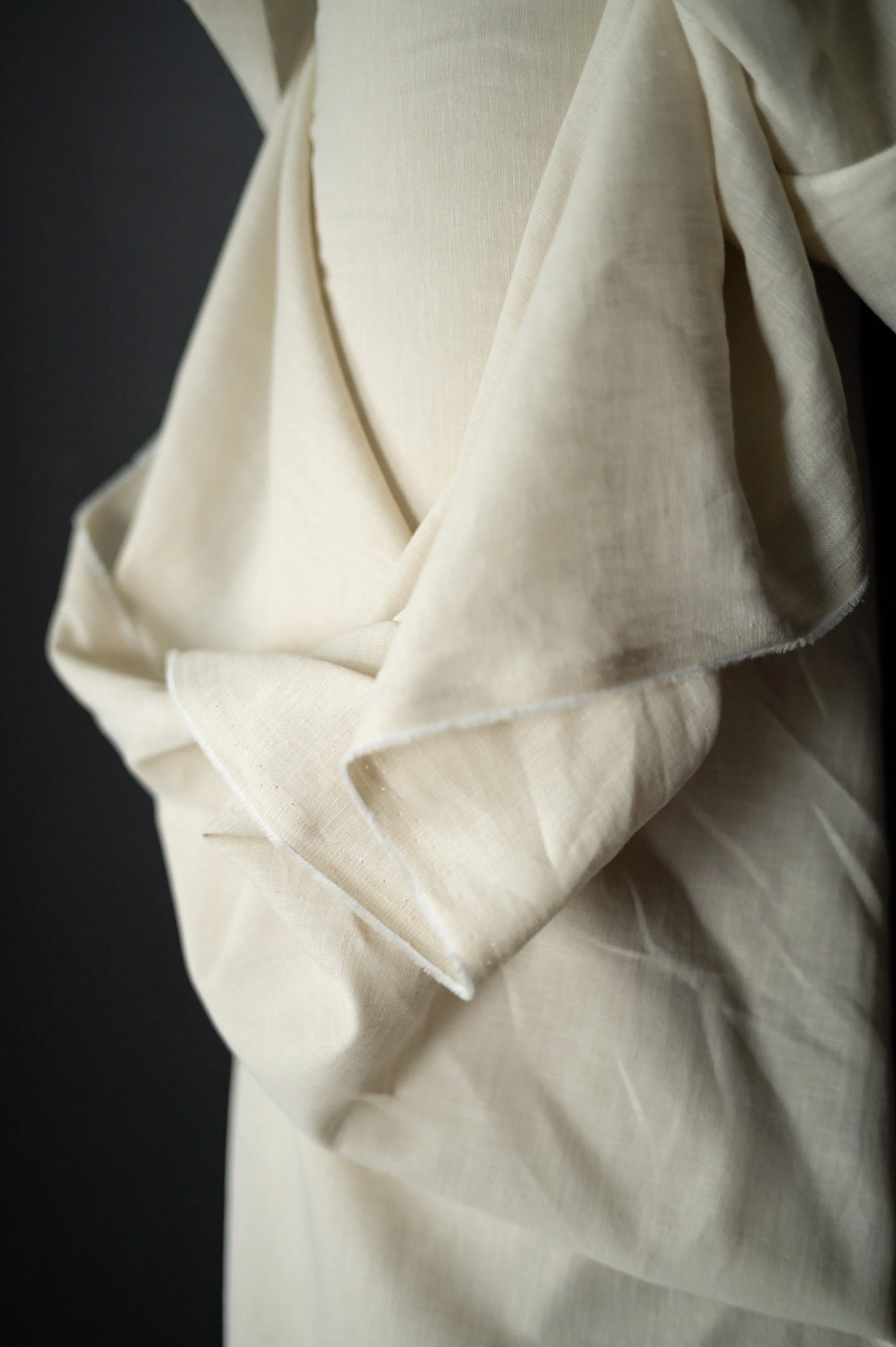 Cotton Linen blend - Almond