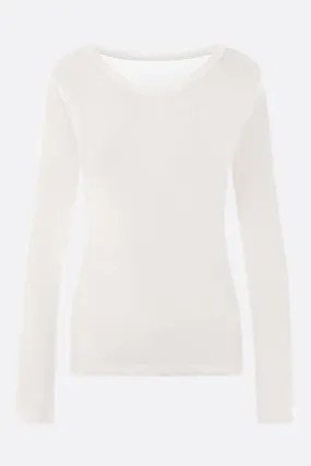 cotton long-sleeved t-shirt