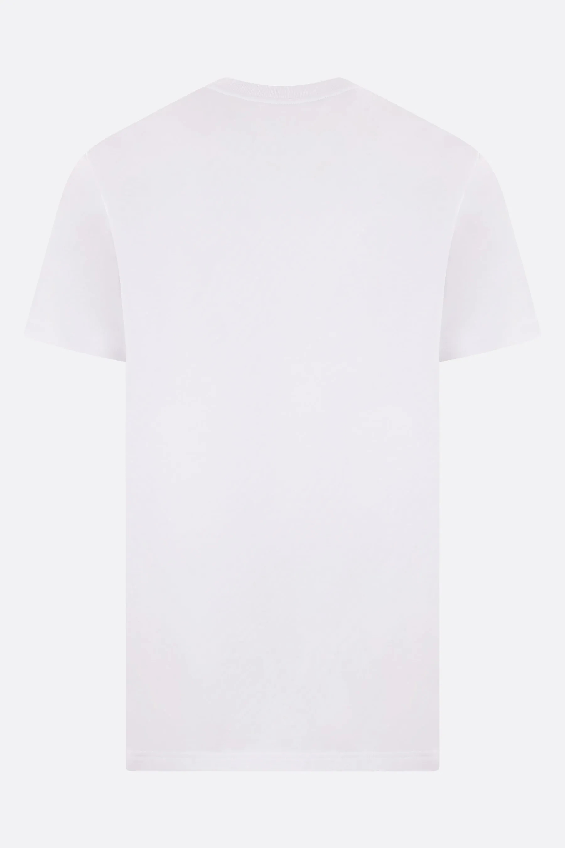 cotton t-shirt with logo patch