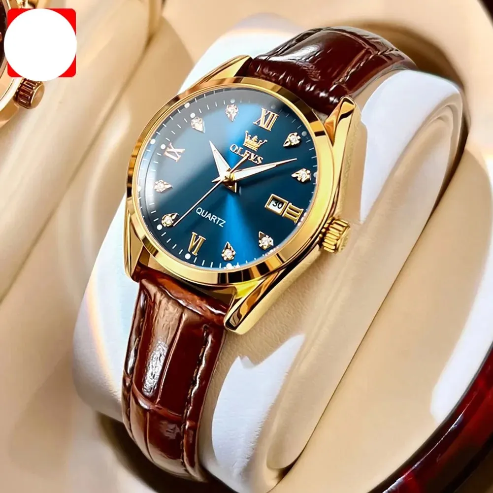 Fashion Elegant Ladies Watch Classics Leather Strap