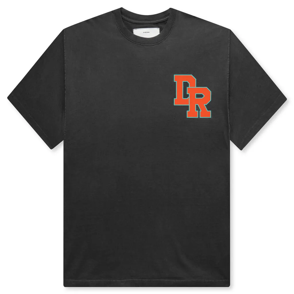 Feature x D-R-G-N Observer Tee - Faded Black