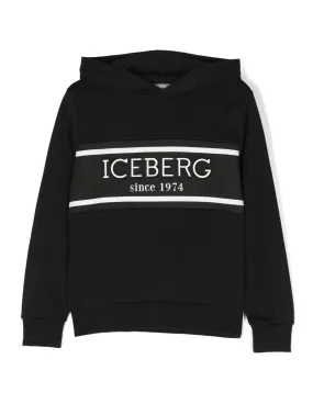 Felpa Iceberg bimbo MFICE3301J  nera AI22