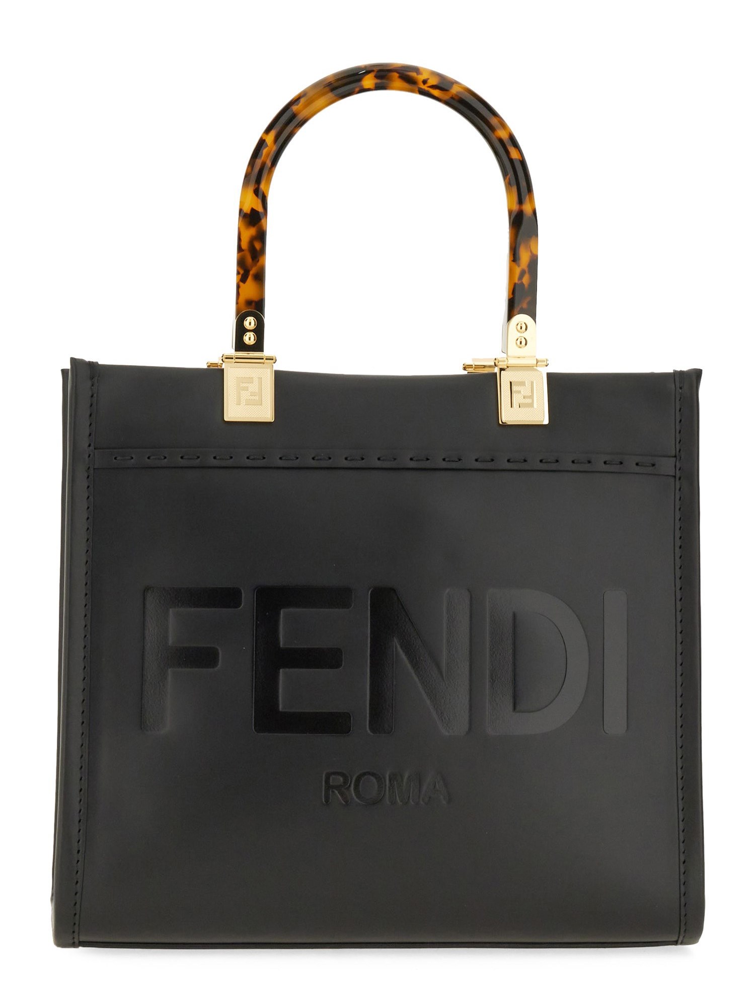 FENDI    FENDI SUNSHINE SMALL LEATHER BAG