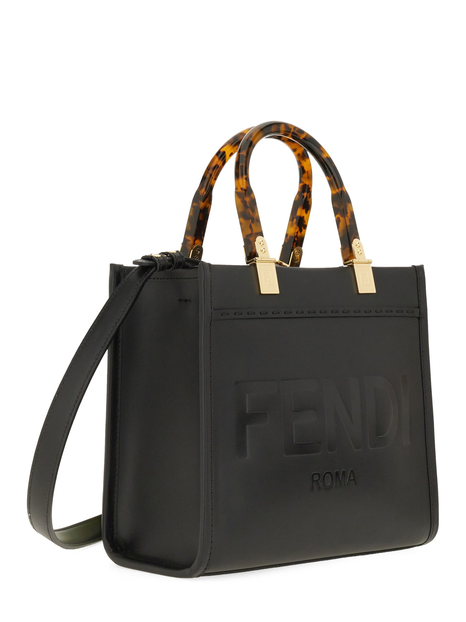 FENDI    FENDI SUNSHINE SMALL LEATHER BAG