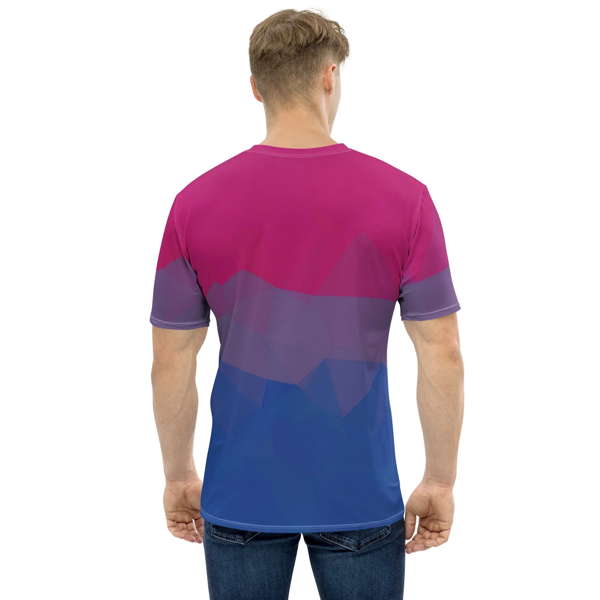 Geometric Bisexual Pride Unisex T-Shirt