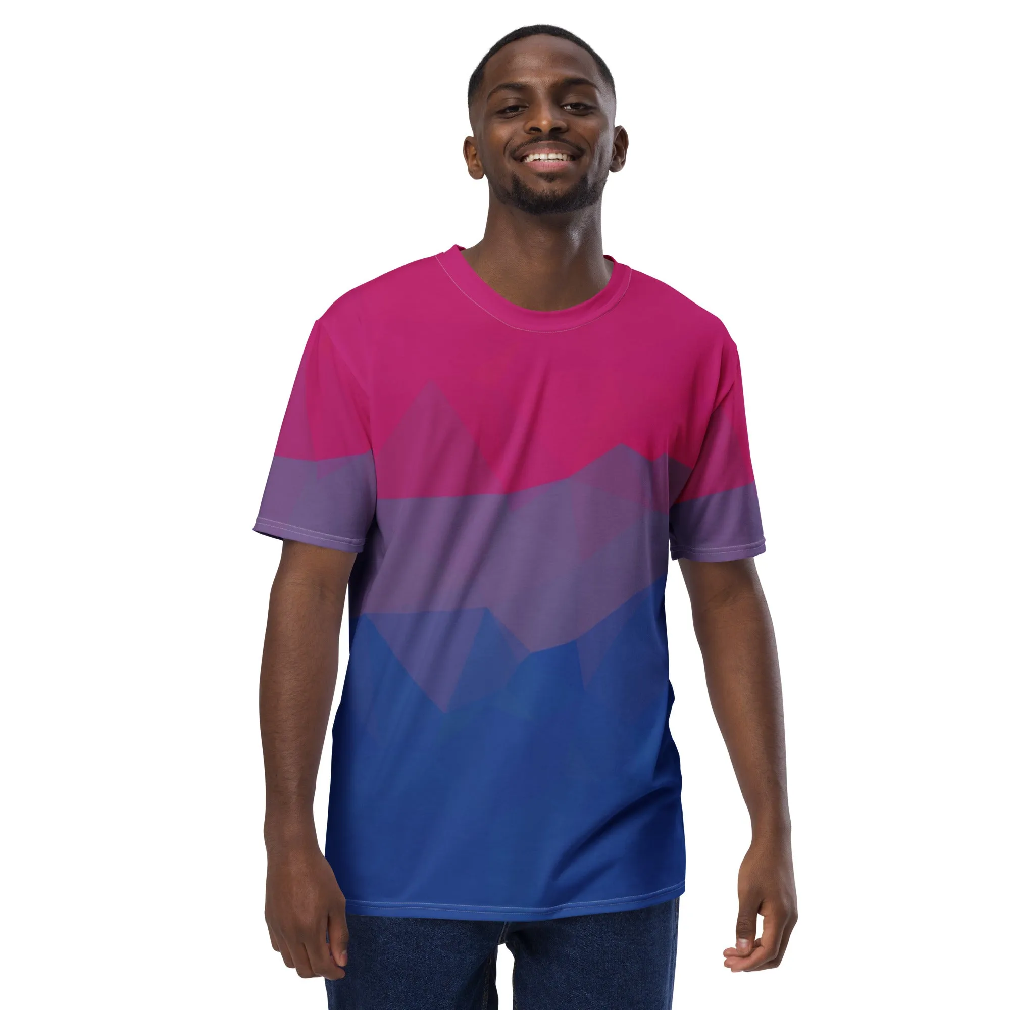 Geometric Bisexual Pride Unisex T-Shirt