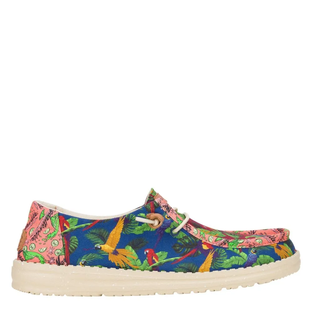 HEYDUDE  WOMENS WENDY MARGARITAVILLE SLIP ON SNEAKER