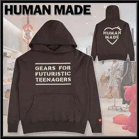 HUMAN MADE  |Heart Unisex Street Style Long Sleeves Plain Cotton