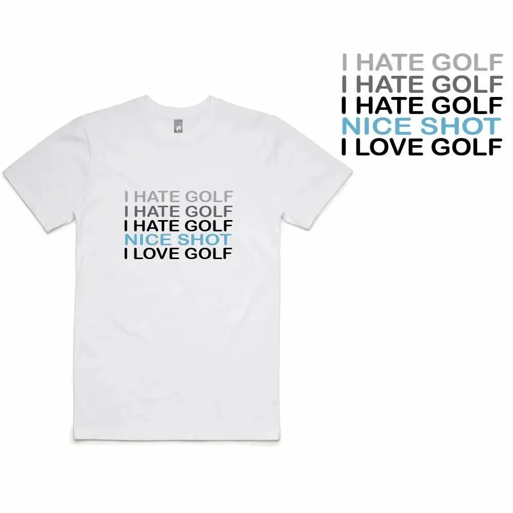 I Hate Golf T-Shirt