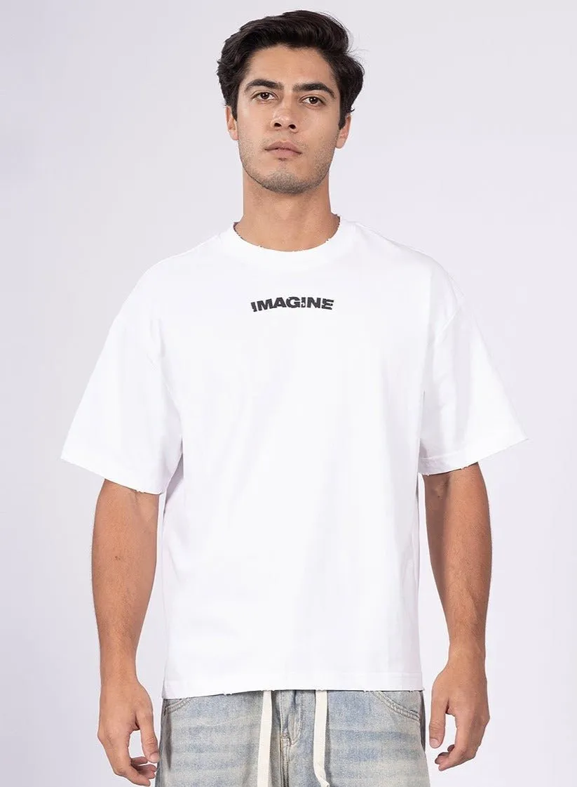 Imagine White T-Shirt [ Unisex ]