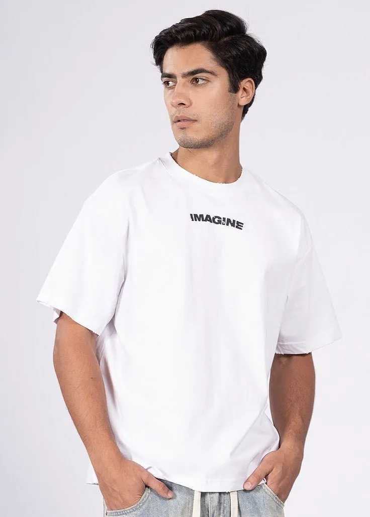 Imagine White T-Shirt [ Unisex ]