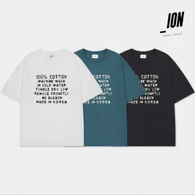 IONSEOUL  |Unisex Street Style Oversized Long Sleeve T-shirt Logo