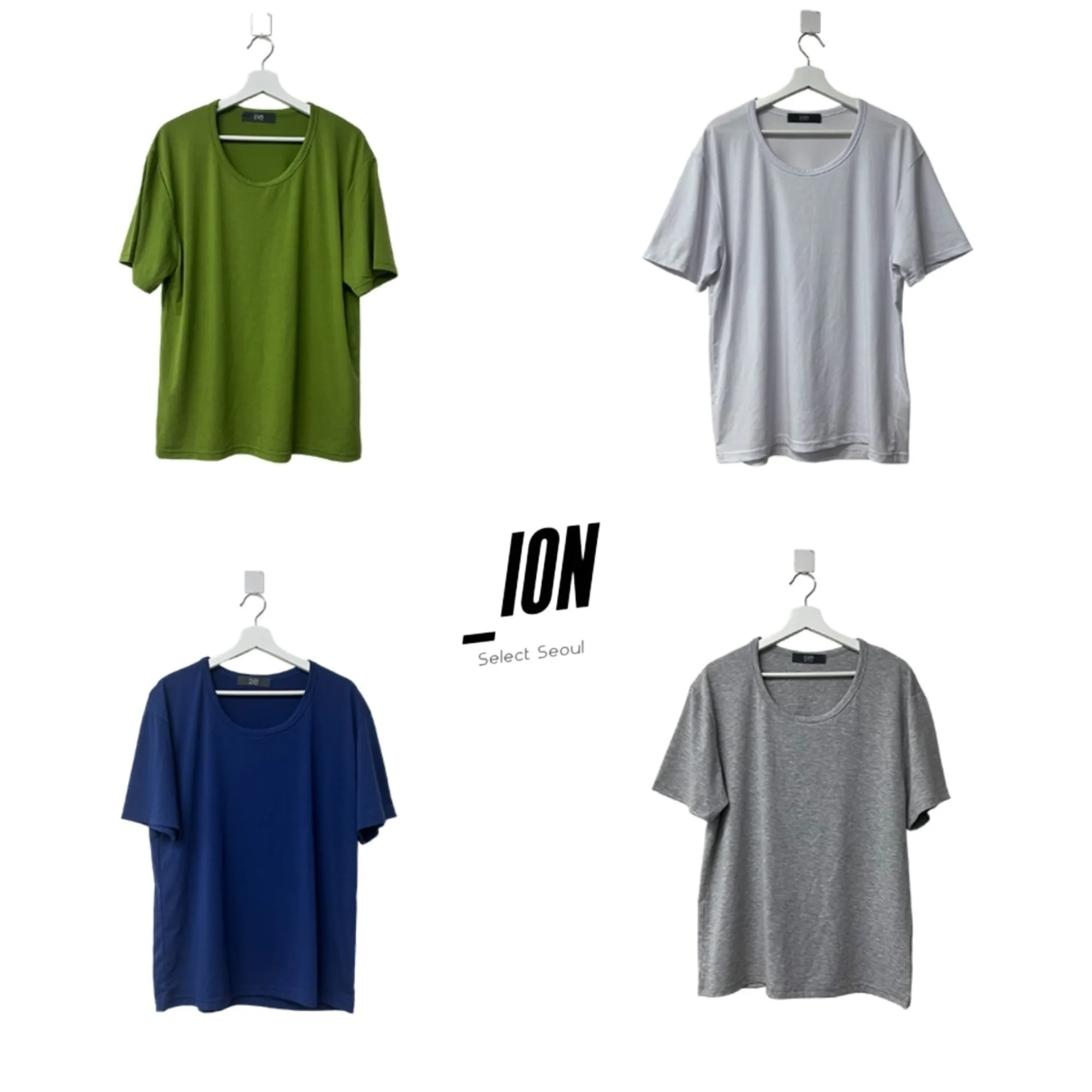 IONSEOUL  |Unisex Street Style Plain Oversized Long Sleeve T-shirt Logo