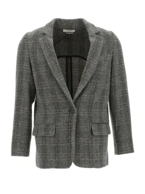 Isabel Marant toile Charlyne Long-Sleeved Blazer