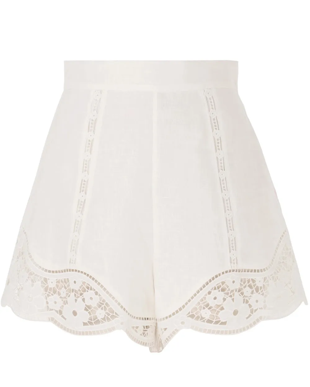 Ivory Broderie August Short