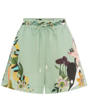 Jade Linen Meagan Short