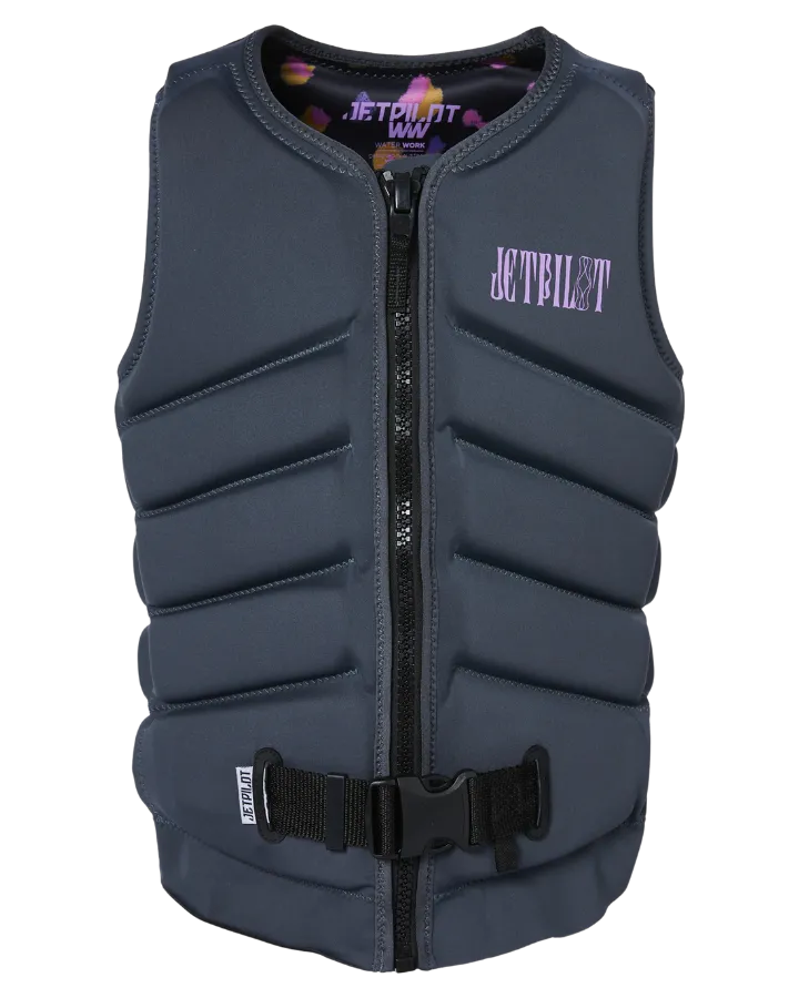 Jetpilot X1 F/E Ladies Neo Vest - Sina - Charcoal - 2023