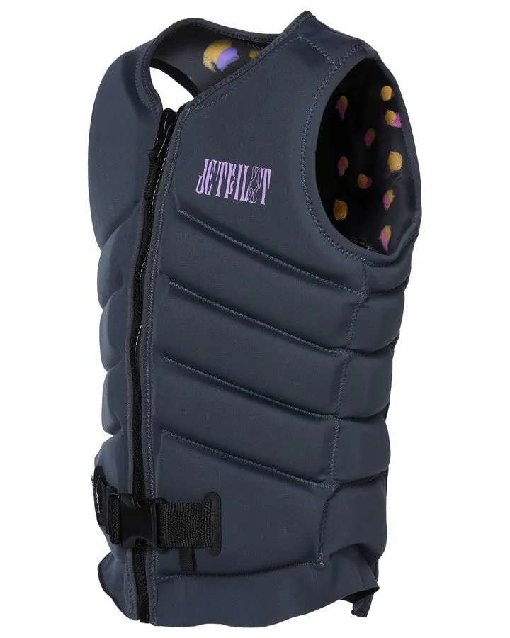 Jetpilot X1 F/E Ladies Neo Vest - Sina - Charcoal - 2023