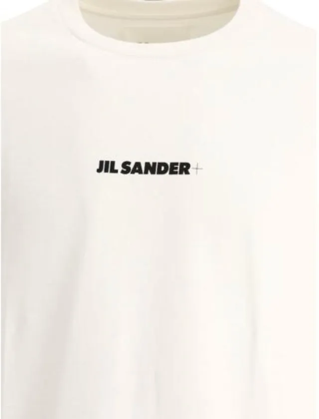 Jil Sander  |Unisex Cotton Long Sleeve T-shirt Logo Designers T-Shirts