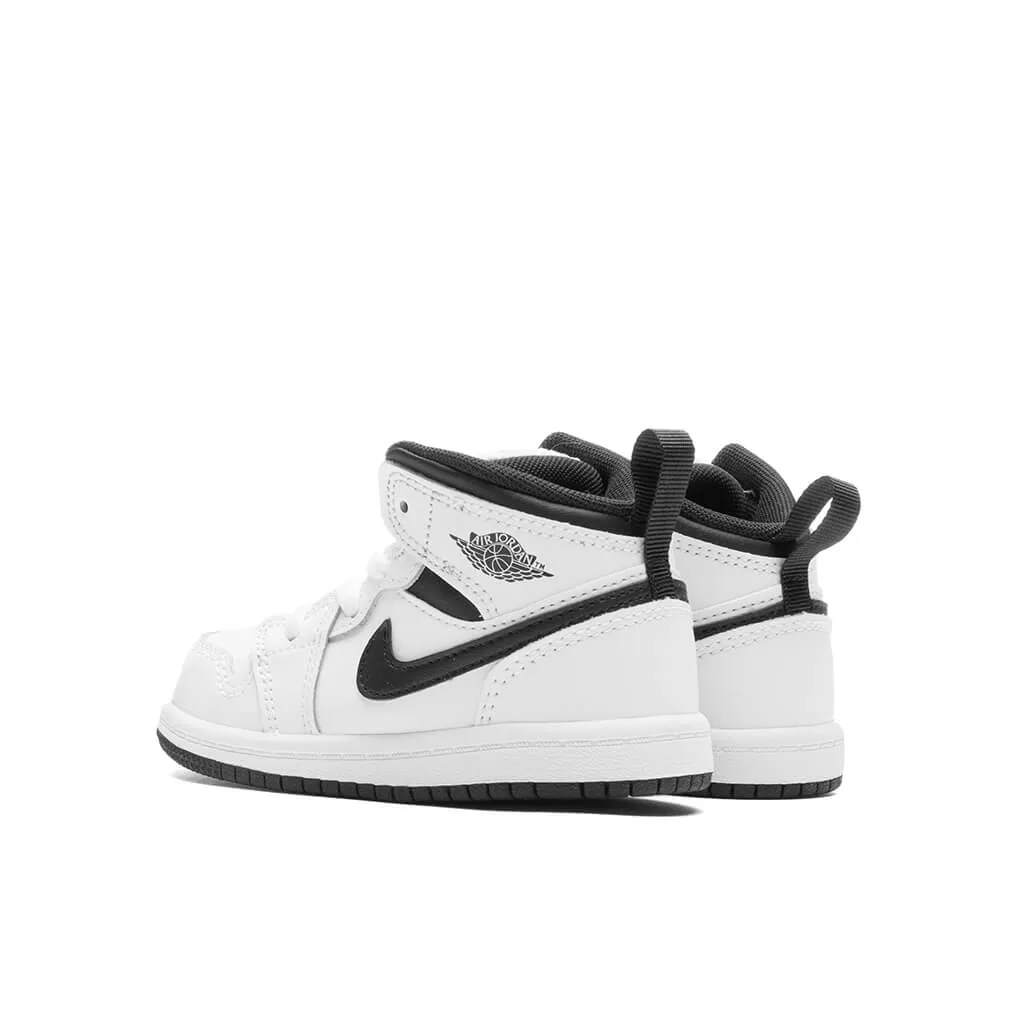 Jordan 1 Mid (TD) - White/Black