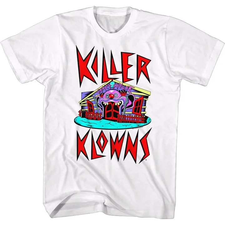 Killer Klowns-Crazy House White