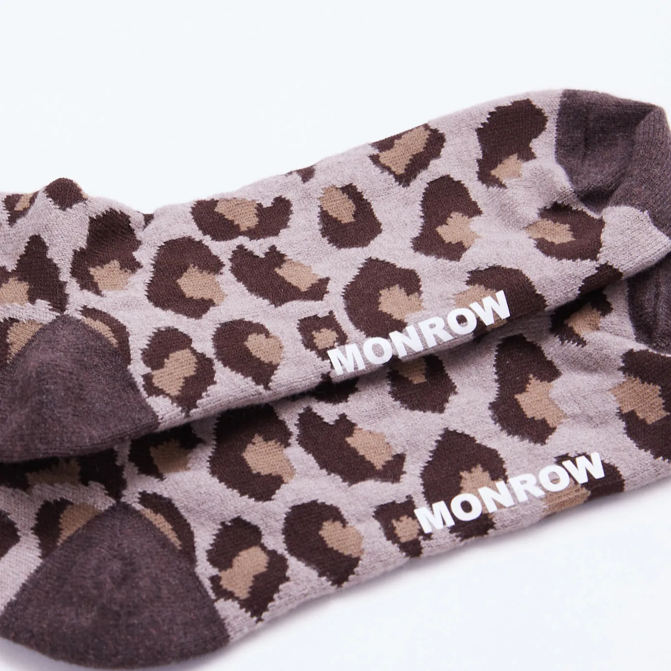 Leopard Calf Socks