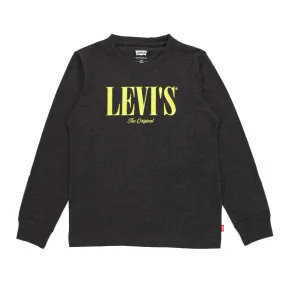 Levi's Unisex Dark Grey T-Shirt With Logo